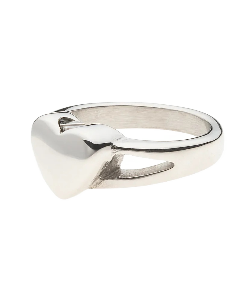 Bague Argent Coeur pour femme